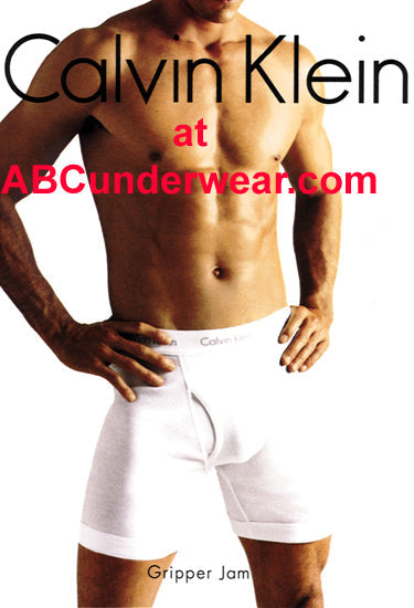 Calvin Klein Gripper Jam White