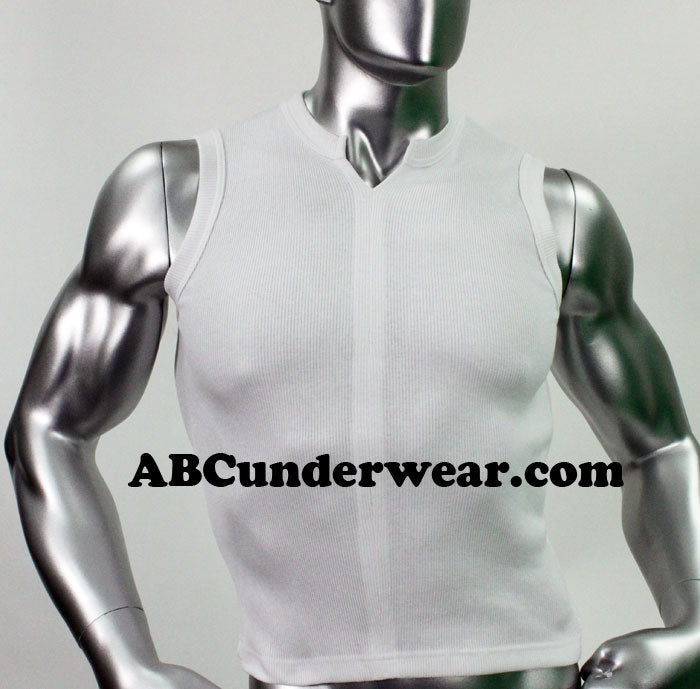 Gregg Homme Ribbed Muscle Designer Shirt - Clearance