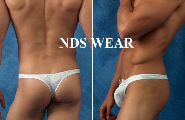 Limited Stock: Jacquard Front Clip Thong - Exclusive Offer - BLOWOUT SALE!