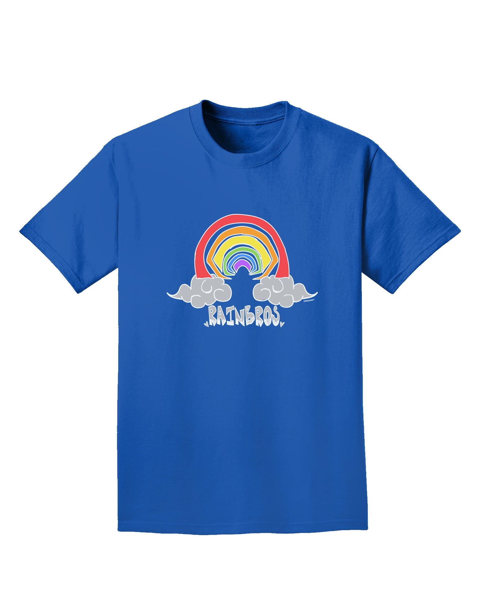 RAINBROS Dark Mens Adult Dark T-Shirt