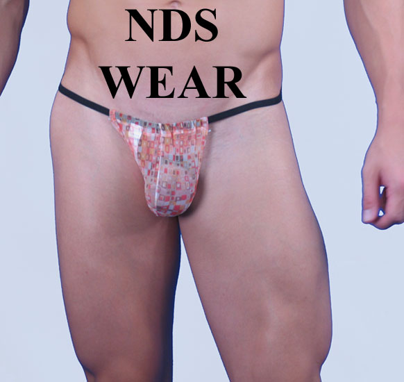 Sheer Retro Cubes G-String Clearance