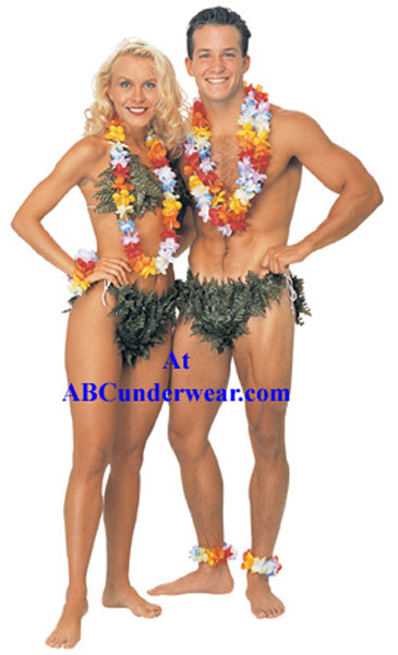 Unisex Leaf Bikini