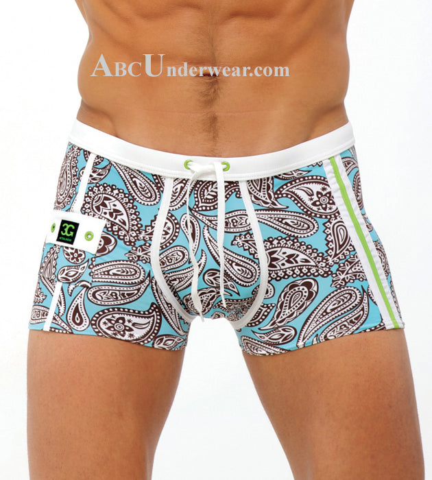 3G Bandana Biker Cut Men's Swimsuit - Closeout
