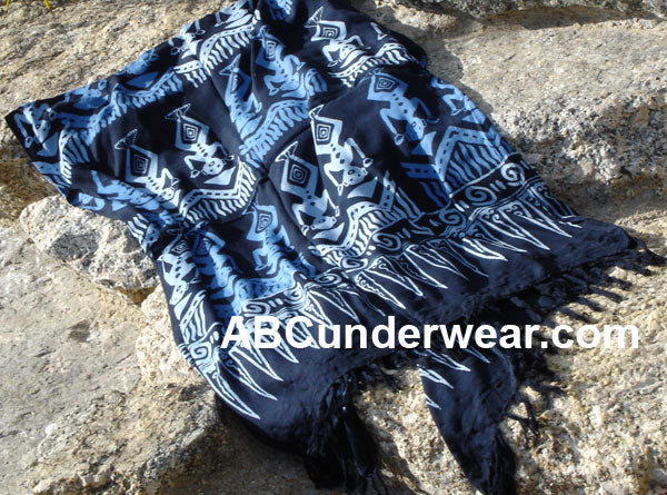 Blue Tribal Sarong