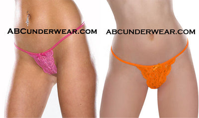 Clearance Sale: Exquisite Raschel Lace G-String
