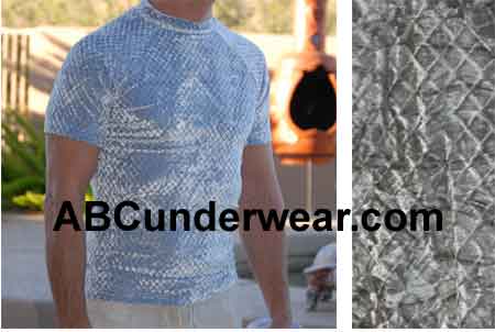 Crushed Diamond Velvet Men's Shirt Clearance