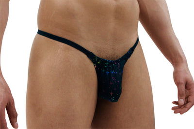 Elegant Evening Men's Thong with Convenient Clip