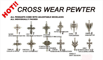 Faith Gear Cross Necklace