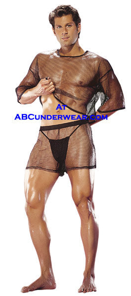 Fishnet Boxers -Small