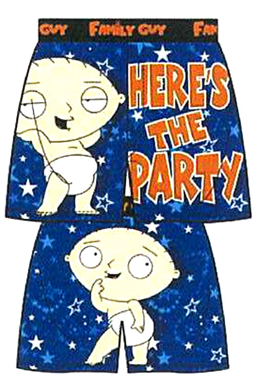Here's The Party Men's Boxer