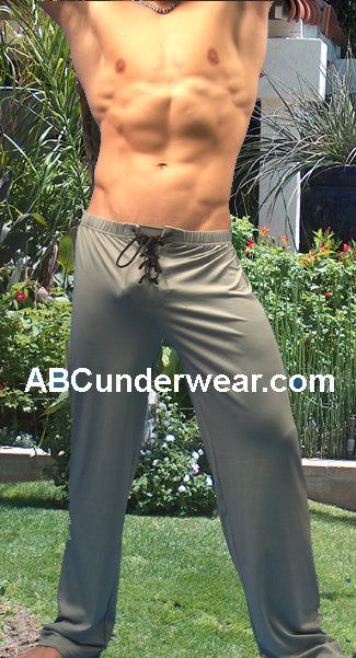 Lace-up Microfiber Pant - Clearance XL Navy