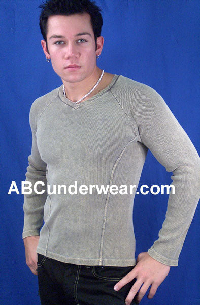 Long Sleeve Mineral Wash Tee