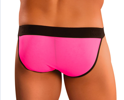 Male Power Sheer Neon Bikini -Closeout