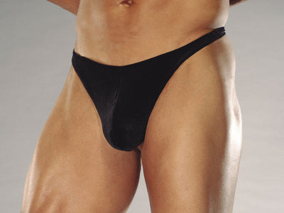 Men's Clearance Stretch Velvet Thong