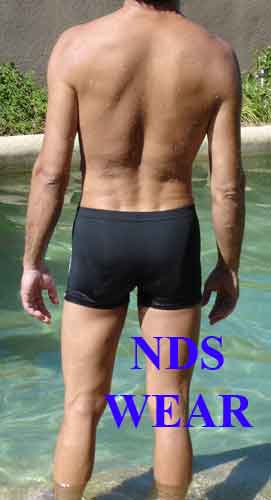 NDS Wear Stripe Short Black-White -Closeout
