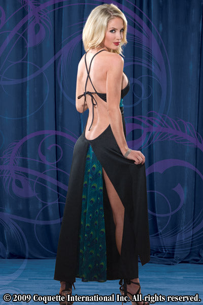 Peacock Long Gown