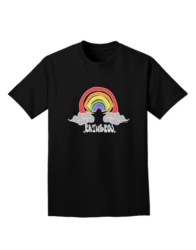 RAINBROS Dark Mens Adult Dark T-Shirt