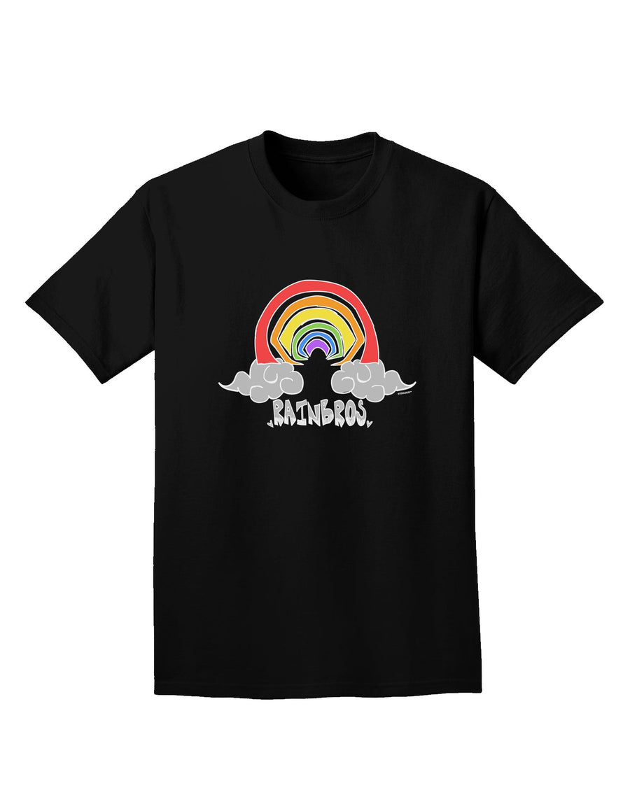 RAINBROS Dark Mens Adult Dark T-Shirt
