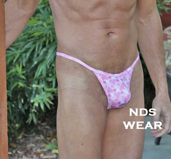 Romantic Heart-shaped Ring Thong