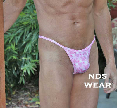 Romantic Heart-shaped Ring Thong