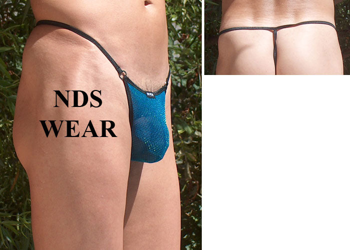 Sheer Iridescent G-String