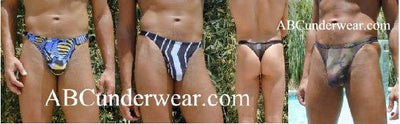 Stylish Patterned Net Thong: Elevate Your Lingerie Collection