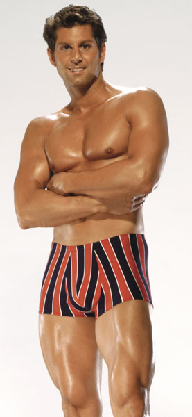 Wonder Short Tri-Color Stripe
