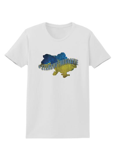 #stand with Ukraine Country Womens T-Shirt